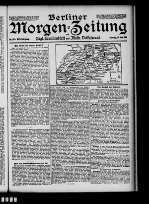Berliner Morgen-Zeitung vom 25.06.1905