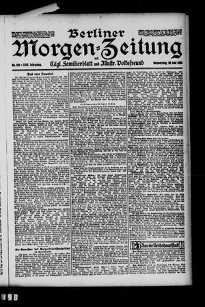 Berliner Morgen-Zeitung vom 29.06.1905