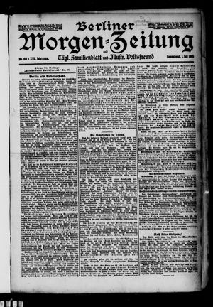 Berliner Morgen-Zeitung vom 01.07.1905