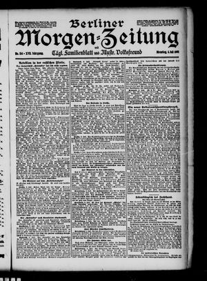 Berliner Morgen-Zeitung vom 04.07.1905