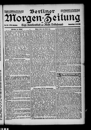 Berliner Morgen-Zeitung vom 06.07.1905