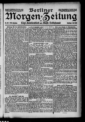Berliner Morgen-Zeitung vom 09.07.1905