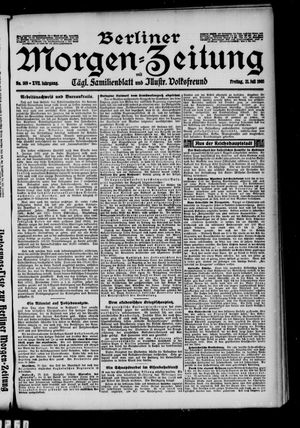 Berliner Morgen-Zeitung vom 21.07.1905