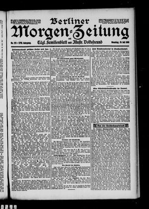 Berliner Morgen-Zeitung vom 25.07.1905