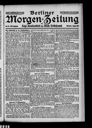 Berliner Morgen-Zeitung vom 02.08.1905