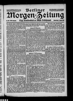 Berliner Morgen-Zeitung vom 03.08.1905