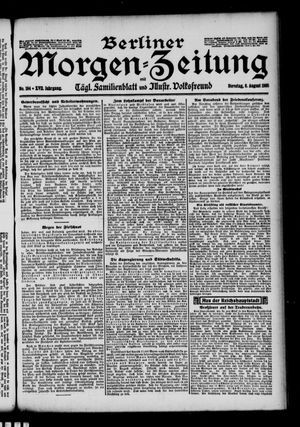Berliner Morgen-Zeitung vom 08.08.1905