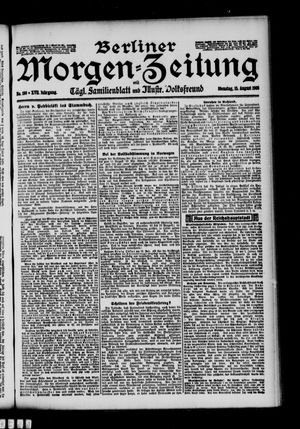 Berliner Morgen-Zeitung vom 15.08.1905