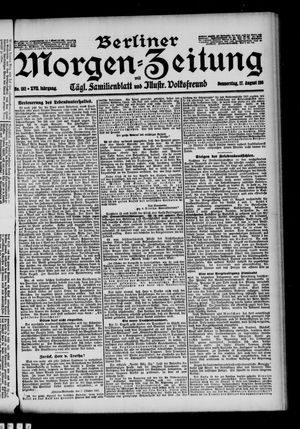 Berliner Morgen-Zeitung vom 17.08.1905