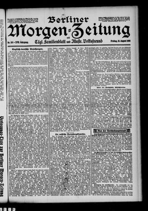 Berliner Morgen-Zeitung vom 18.08.1905