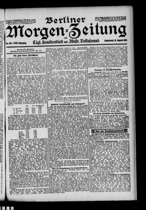 Berliner Morgen-Zeitung vom 19.08.1905