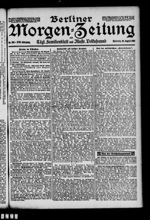 Berliner Morgen-Zeitung vom 30.08.1905