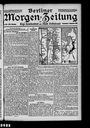 Berliner Morgen-Zeitung vom 02.09.1905
