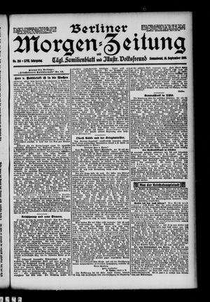 Berliner Morgen-Zeitung vom 16.09.1905