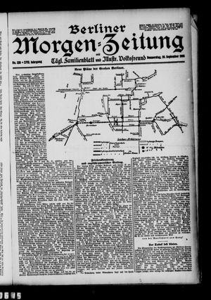 Berliner Morgen-Zeitung on Sep 28, 1905
