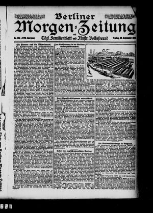 Berliner Morgen-Zeitung vom 29.09.1905