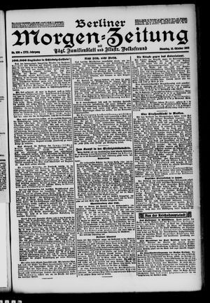 Berliner Morgen-Zeitung vom 10.10.1905