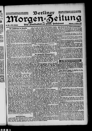 Berliner Morgen-Zeitung vom 11.10.1905