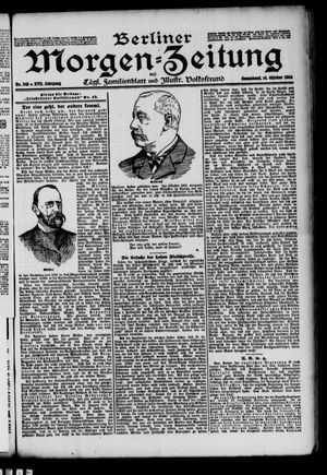 Berliner Morgen-Zeitung vom 14.10.1905