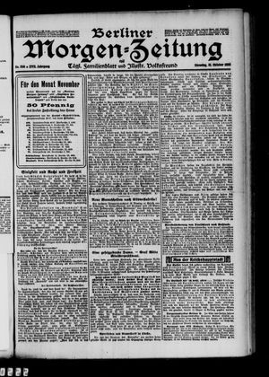 Berliner Morgen-Zeitung vom 31.10.1905