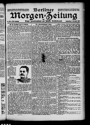 Berliner Morgen-Zeitung vom 09.11.1905