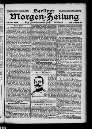 Berliner Morgen-Zeitung vom 17.11.1905