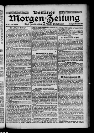 Berliner Morgen-Zeitung vom 24.11.1905