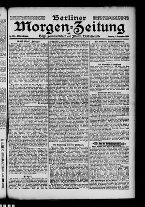 Berliner Morgen-Zeitung vom 03.12.1905