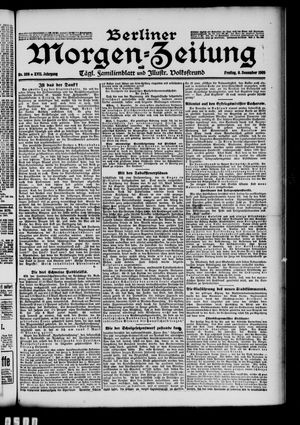 Berliner Morgen-Zeitung vom 08.12.1905