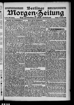 Berliner Morgen-Zeitung vom 10.12.1905
