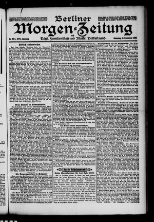 Berliner Morgen-Zeitung vom 12.12.1905