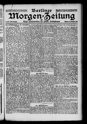 Berliner Morgen-Zeitung vom 13.12.1905