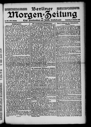 Berliner Morgen-Zeitung vom 14.12.1905
