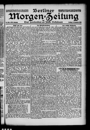 Berliner Morgen-Zeitung vom 15.12.1905