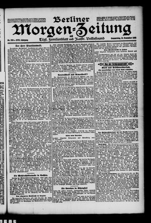 Berliner Morgen-Zeitung vom 21.12.1905