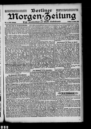 Berliner Morgen-Zeitung vom 12.01.1906