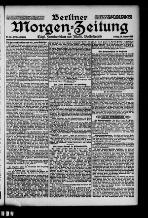Berliner Morgen-Zeitung vom 26.01.1906