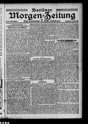 Berliner Morgen-Zeitung vom 03.02.1906