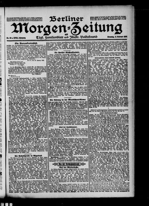 Berliner Morgen-Zeitung vom 06.02.1906