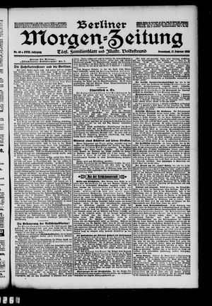 Berliner Morgen-Zeitung vom 17.02.1906