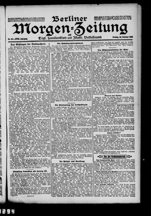 Berliner Morgen-Zeitung vom 23.02.1906