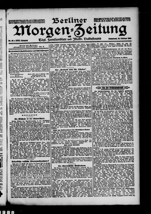 Berliner Morgen-Zeitung vom 24.02.1906