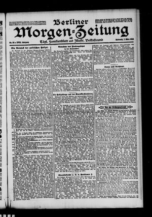 Berliner Morgen-Zeitung on Mar 7, 1906
