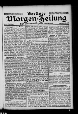 Berliner Morgen-Zeitung vom 08.03.1906