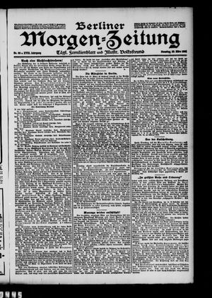 Berliner Morgen-Zeitung vom 20.03.1906