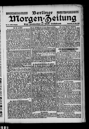 Berliner Morgen-Zeitung vom 29.03.1906