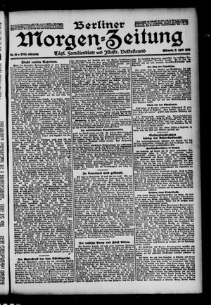 Berliner Morgen-Zeitung vom 11.04.1906