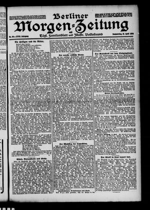 Berliner Morgen-Zeitung vom 12.04.1906