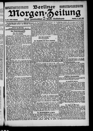 Berliner Morgen-Zeitung vom 15.04.1906