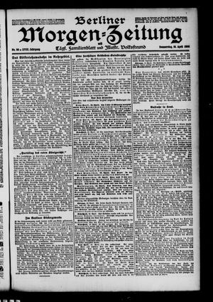 Berliner Morgen-Zeitung on Apr 19, 1906